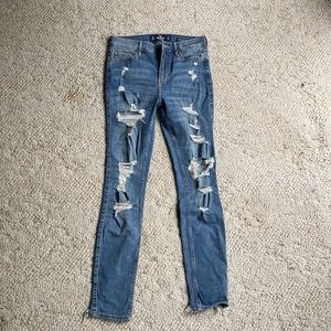 Hollister High Rise Super Skinny Classic Stretch Jeans